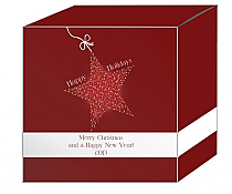 Stars with String Christmas Gift Box Medium