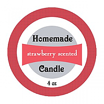 Nautilus Small Circle Candle Labels