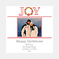 Joy Small Square Label