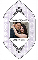 Venice Large Wedding Favor Tag