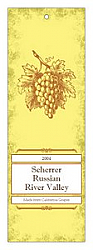 Vermont Vertical Tall Rectangle Wine Favor Tag 1.25x3.75