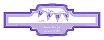 Banner Baby Buckle Cigar Band Labels 