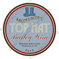 Top Hat Circle Beer Labels