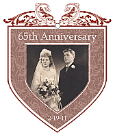 Romanesque Anniversary Small Hang Tag