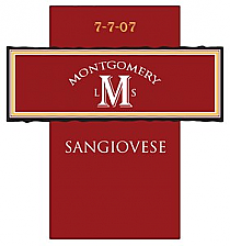 Character Rectangle Wine Label 3.5x3.75