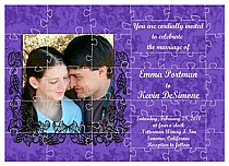 IronVine Small Invite Wedding Puzzle