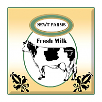 Cow Patch Large Square Food & Craft Label