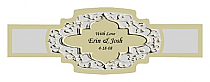 Romanticism Wedding Buckle Cigar Band Labels