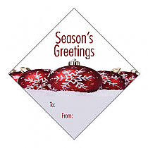 Diamond Group Ornaments To From Christmas Labels