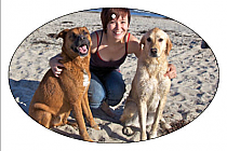 Horizontal Oval  Pets Photo Favor Tag 2.25x3.5