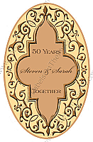 Romanticism Medium Anniversary Labels