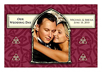 Celtic Horizontal Big Rectangle Wedding Labels 2.75x1.875