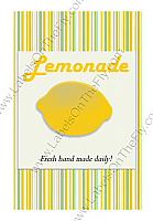 Happy 70's Yellow Large Rectangle Food & Craft Label