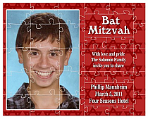 MazelTov Small Invite Bat Mitzvah Puzzle