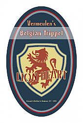 Lion Oval Beer Labels