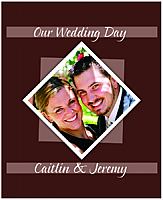 Portrait Vertical Big Rectangle Wedding Labels