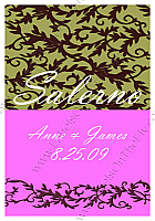 Rococo Rectangle Wedding Labels