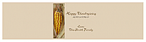 Happy Thanksgiving Water bottle Labels 7x1.875