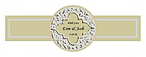 Romanticism Wedding Cigar Band Labels