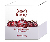 Group Ornament Christmas Gift Box Small