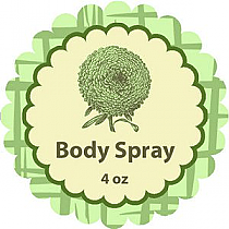 Soothing Scalloped Circle Bath Body Labels