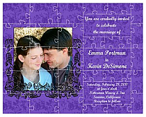 IronVine Large Invite Wedding Puzzle