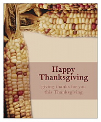 Just Corn Thanksgiving Rectangle Lables 3.25x4