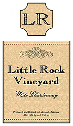 Arizona Rectangle Wine Label 2.5x4.5