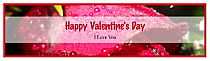 Photo Valentine Water bottle Labels 7x1.875