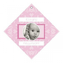 Babe Baby Diamond Favor Tag