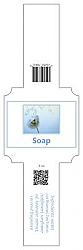 Pure Square Soap Band Labels