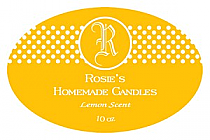 Regal Oval Candle Label