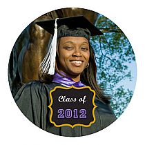 Drive Circle Graduation Coasters