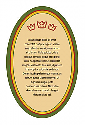 Tree Crown Oval2 Beer Labels