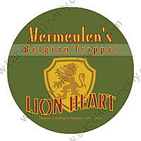 Lion Army Circle Beer Coasters