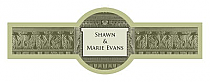 Carving Wedding Cigar Band Labels