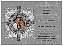 Medieval Small Invite Wedding Puzzle