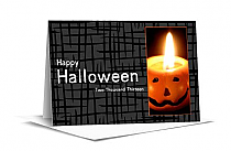 Side Halloween Note Card