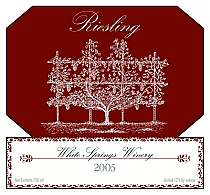 Colorado Rectangle Wine Label 3.5x3.25