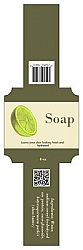 Calm Square Soap Band Labels