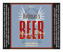 Winged Square Text Beer Labels