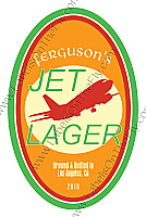 Jet Oval Euro Beer Labels