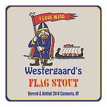 Viking Square Beer Labels