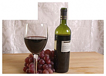 Photo Rectangle Wine Label 4.25x3