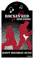 Wine Rockout Wine Labels