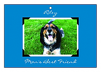 Horizontal Rectangle Pets Scrapbook Favor Tag 2.75x1.875