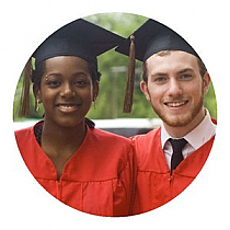 Photo Big Circle Graduation Labels