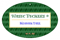 Pickles Canning Hang Tag Oval 2.25x3.5