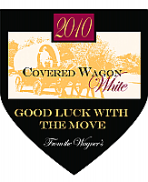 Covered Wagon Shield Wine Labels