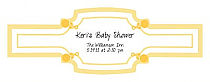 Child's Play Baby Buckle Cigar Band Labels